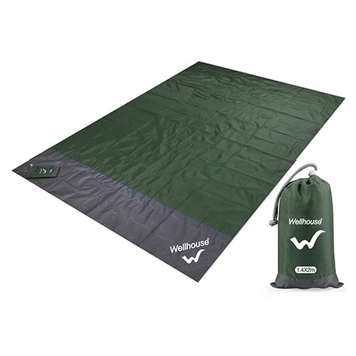Camping Mat Waterproof Beach Blanket Outdoor Portable Picnic  Ground Mat Mattress Outdoor Camping Picnic Mat Blanket 2m*1.4/2.1m