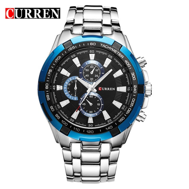 Sports Watch Men's Analogue Water Resistant 3Bar - 10 Variants