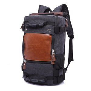 SARBACH Vintage Canvas Backpack, Shoulder Pack, or Carry - 9 Variants