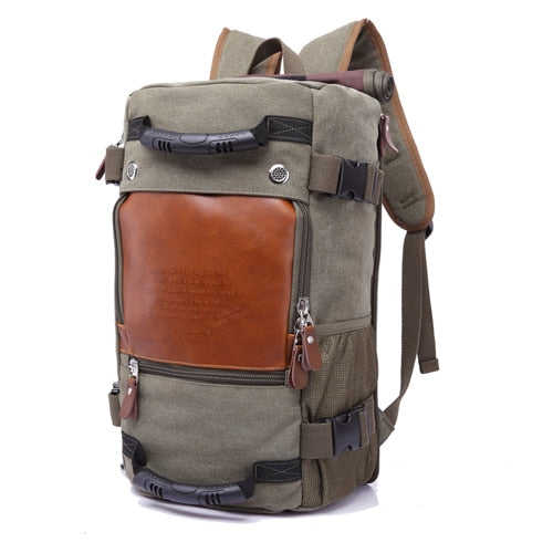 SARBACH Vintage Canvas Backpack, Shoulder Pack, or Carry - 9 Variants