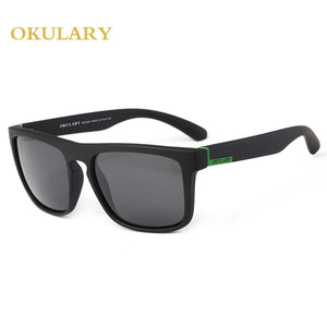 Polarized UV400 Anti-Reflective Unisex Sports Sunglasses & Case - 9 Variants