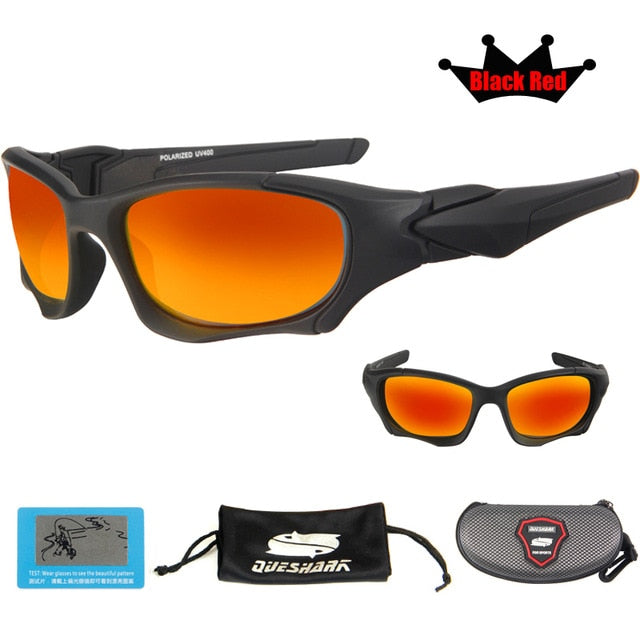 Polarized UV400 UltraLight Unisex Sports Sunglasses & Case - 3 Variants