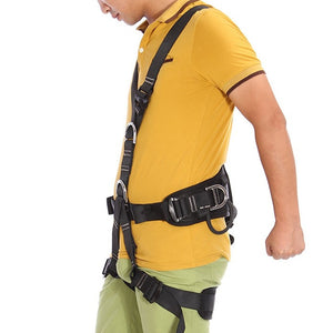 Pro Rock Climbing Adjustable Full Body Safety Harness