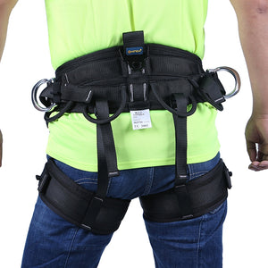 Pro Rock Climbing Adjustable Half Body Safety Harness - 3 Variants