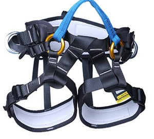 Pro Rock Climbing Adjustable Half Body Safety Harness - 3 Variants