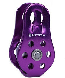 Rock Climbing Fixed Sideplate Single Sheave Pulley 10/20kN