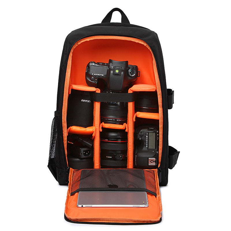 DSLR Camera & Computer Waterproof Padded Backpack - 8 Variants