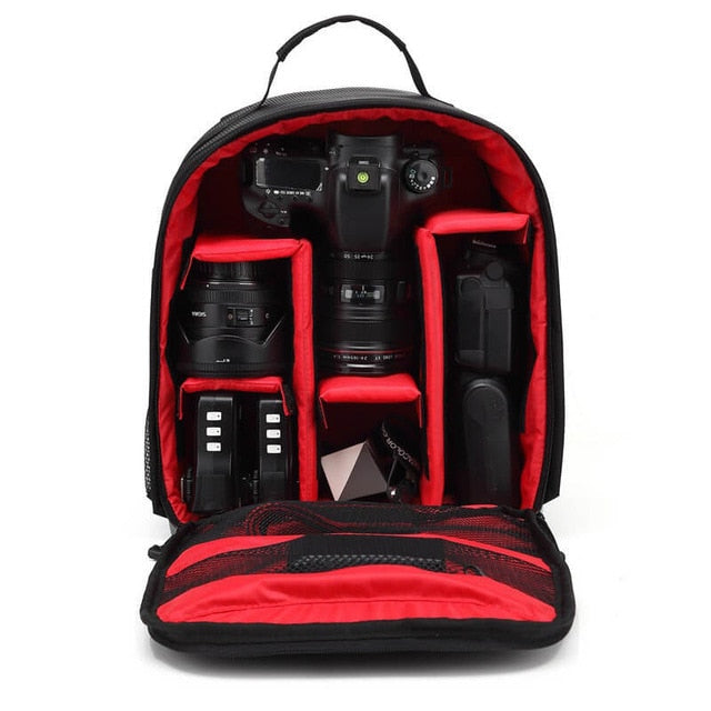 DSLR Camera & Computer Waterproof Padded Backpack - 8 Variants