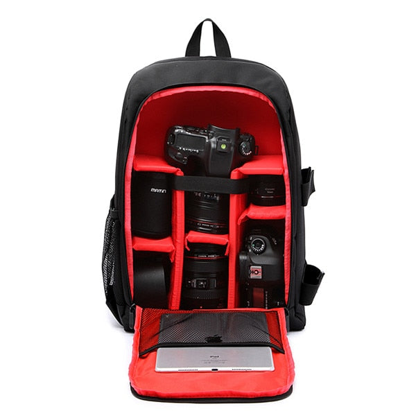 DSLR Camera & Computer Waterproof Padded Backpack - 8 Variants