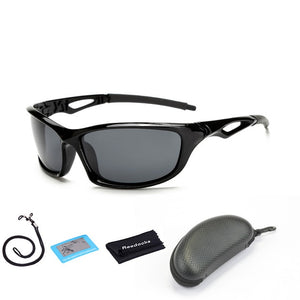 Polarized & UV Protection Unisex Sports Sunglasses With Strap & Case - 12 Variants