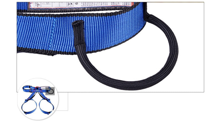 Pro Rock Climbing Half Body Safety Harness - 4 Variants