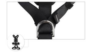 Pro Rock Climbing Adjustable Full Body Safety Harness