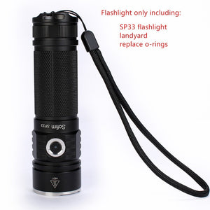 Flashlight LED Waterproof 6 Modes Reflector 2500LM 100-200M - 6 Variants