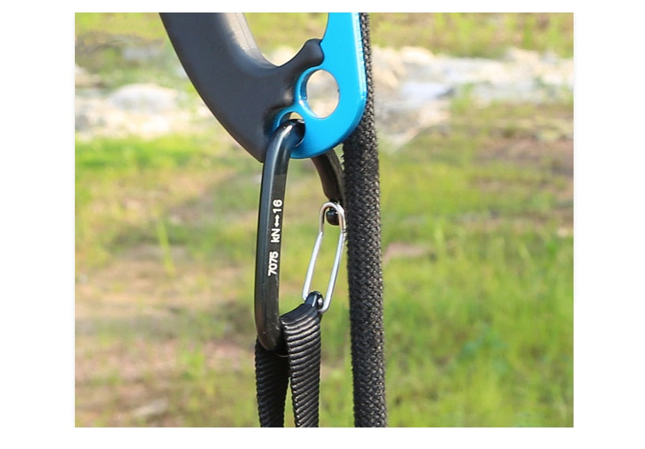 Type Adjustable Strap Rappel Knee Ascender Adjustable Ascender Strap Foot Loop For Climbing & Rescue ...