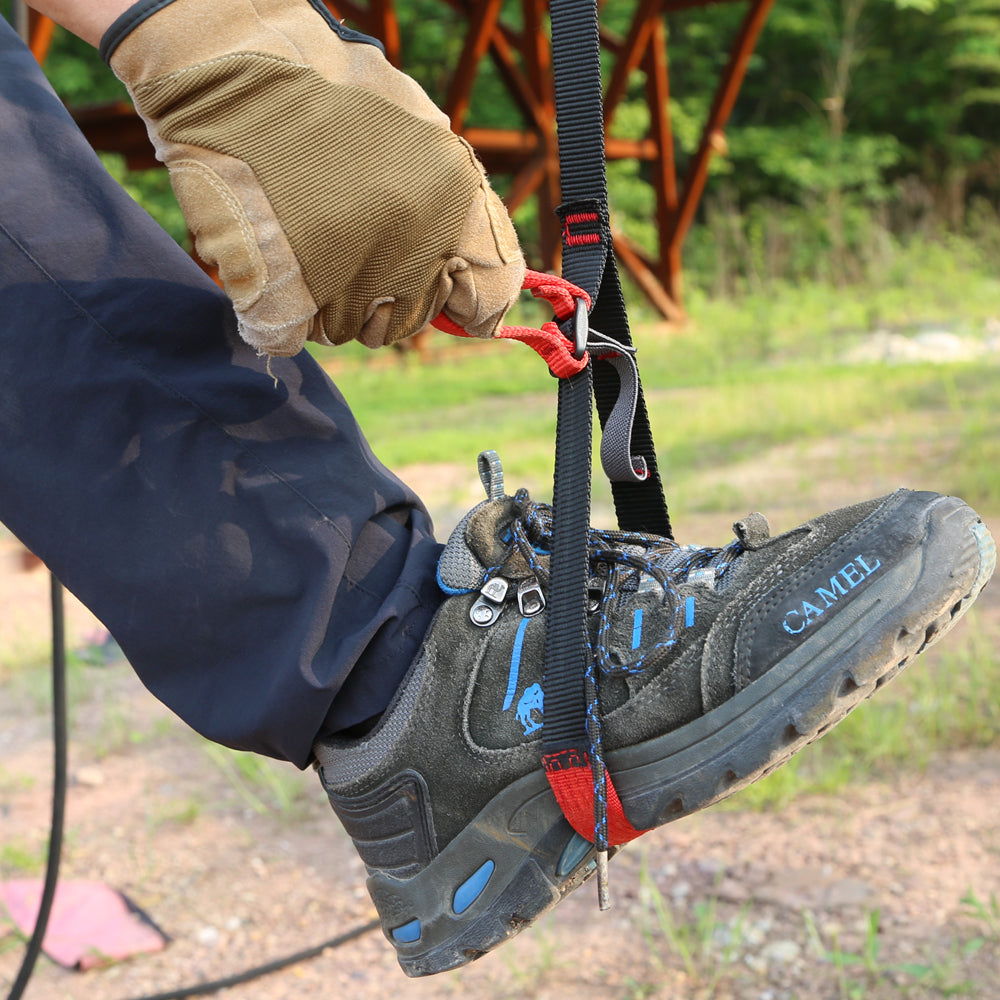 Pro Rock Climbing Adjustable Foot Loop Ascender 15kN