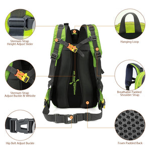 SHASTA Waterproof Lightweight 40L Backpack - 9 Variants