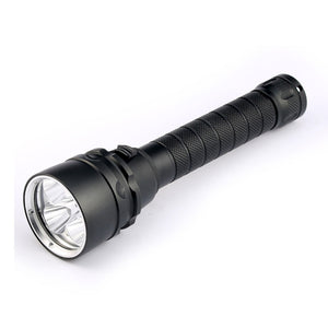 Diving Flashlight 10W LED 12000LM >500M Waterproof 200M