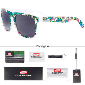 Polarized UV400 Mens Sports Sunglasses & Case - 10 Variants