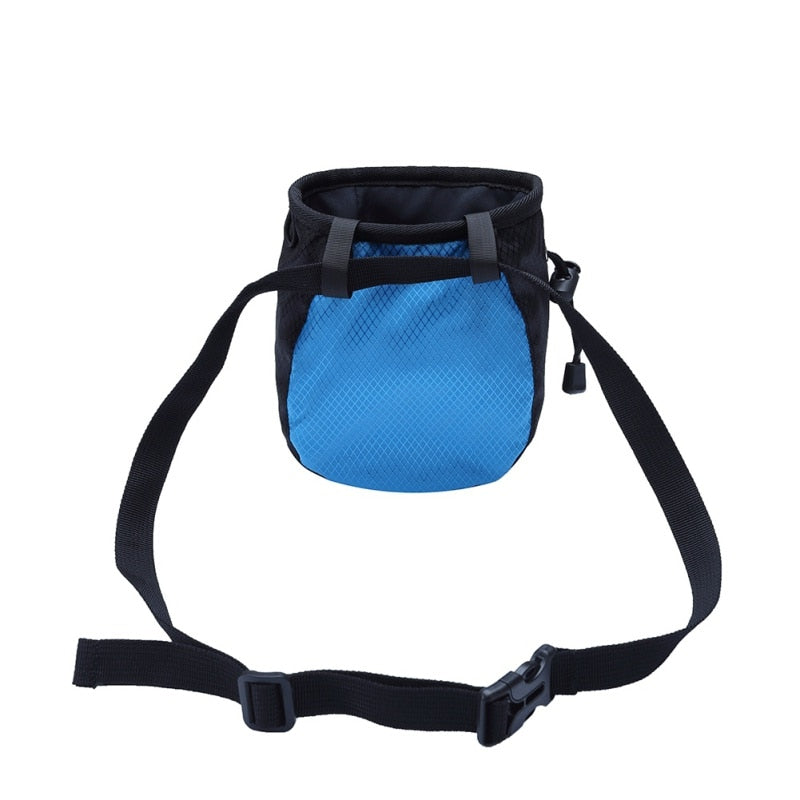 Rock Climbing Adjustable Waist Drawstring Chalk Bag - 2 Variants