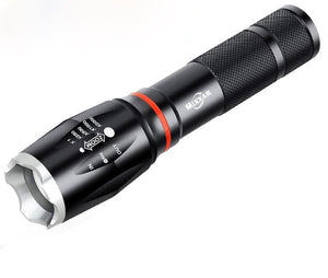Flashlight 20W LED Waterproof 6 Modes Zoom 8000LM 200-500M