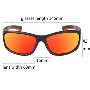 Polarized UV400 Sports Sunglasses & Case - 3 Variants
