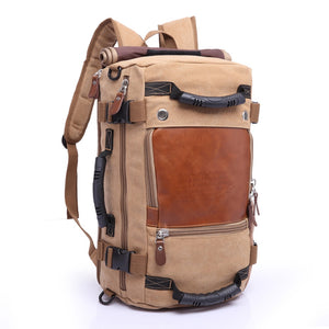 SARBACH Vintage Canvas Backpack, Shoulder Pack, or Carry - 9 Variants